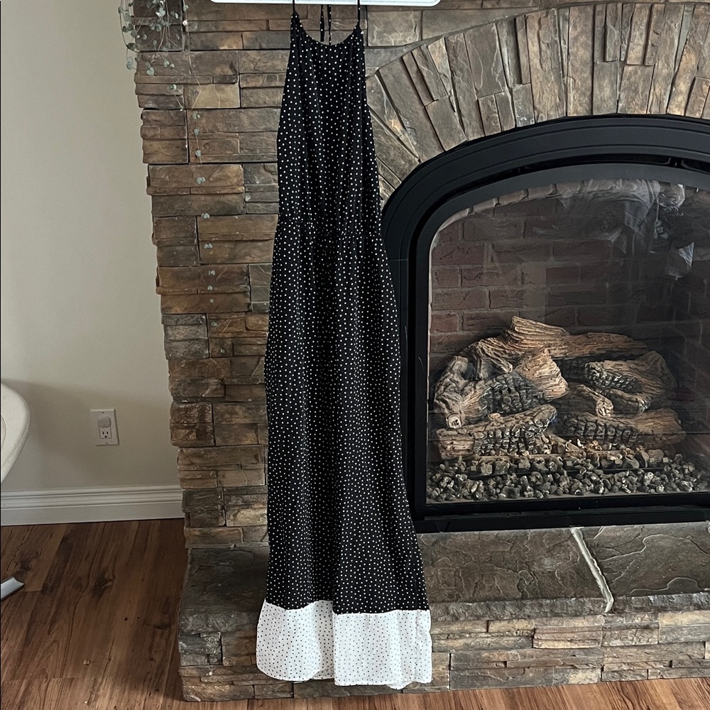 Black and White Polka Dot jumpsuit